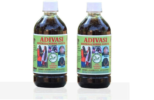 ADIVASI HAIR OIL(500 ml) Pack Of 2
